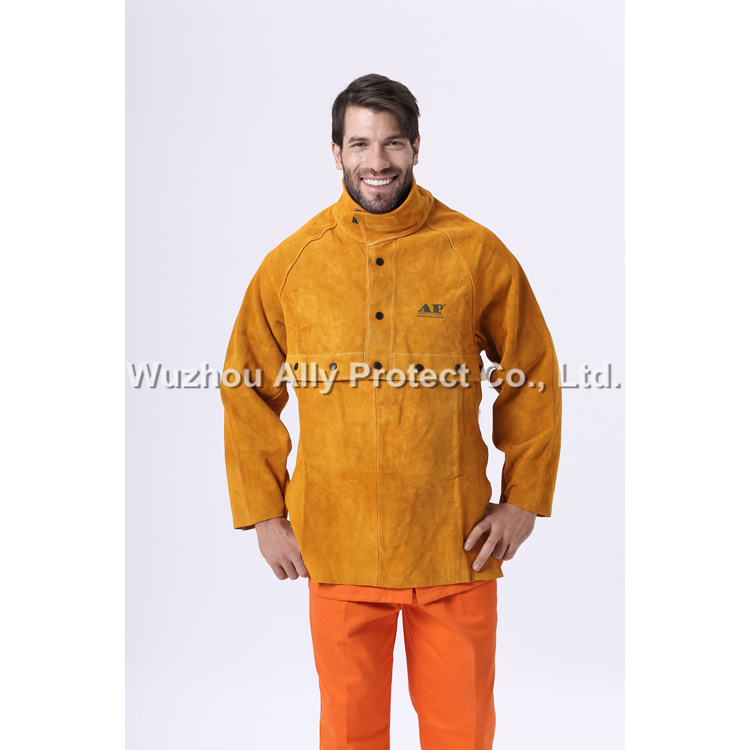 AP-2188/2189 Golden Leather Cape Sleeves&Bib